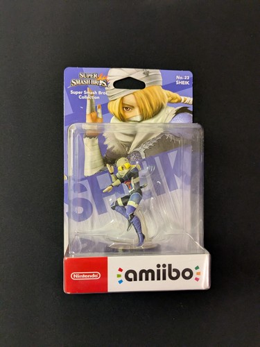 Nintendo amiibo shiek - nintendo, super