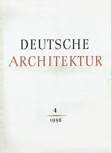 Deutsche architektur ddr - architektur,