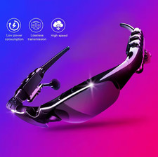 Stereo-Kopfhörer kabelloses Headset mit Mic-Brille Sonnenbrille zum Fahren Sport