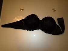 schwarzer Bügel-BH mit Polster von Nuance Größe 100 D gebraucht