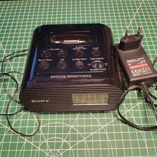SONY Uhr Wecker Radio
