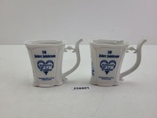 2x Trinktassen Amfora Porzellan 10 Jahre Kurhaus Erika Tschechien Küche #258801