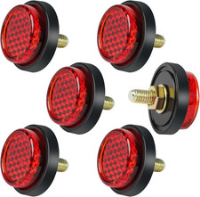 Rückstrahler Rund, 6 Stück
