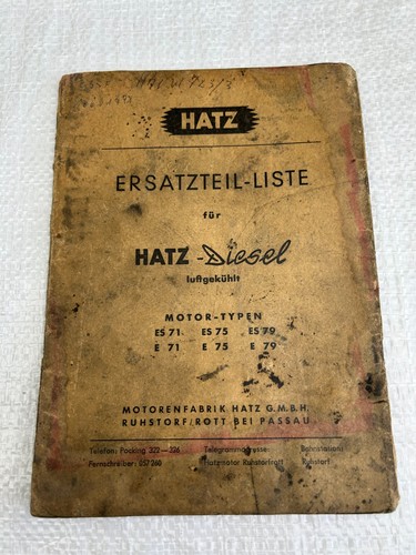 Hatz diesel motor luftgekühlt - hatz,