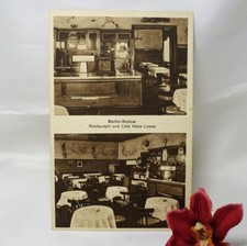 alte Ansichtskarte Berlin Rudow Restaurant Cafe´  Postkarte um 1930 / ev 633(25)