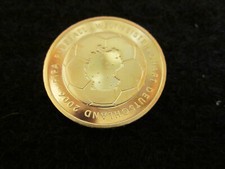 Fussball-WM 2006 10 € Münze 2003 Gedenkmünze mit Goldapplikation