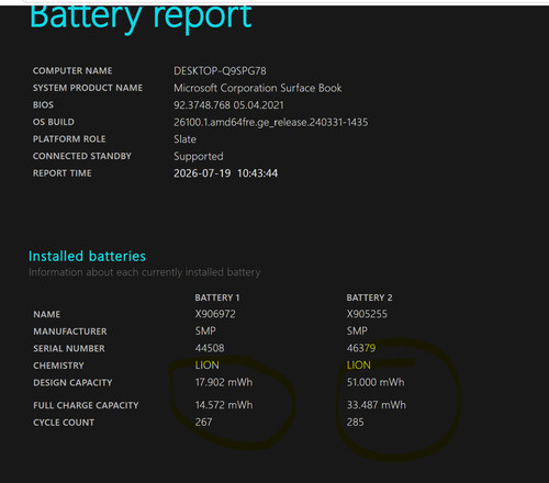 Microsoft surface book win11 - microsoft,