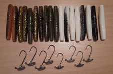 nedrig set, gummiwurm, jighaken, jig, zander, hecht, barsch