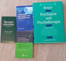 Psychiatrie und Psychotherapie Berger  und Therapieschemata Buchpaket