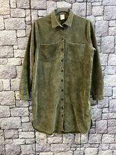 Only Studio Kordhemd Lang Olivgrün Gr 36 2c7