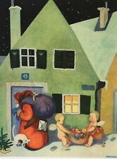 Künstler-Bilderbücher. - Weber, Ernst. Die Himmelsleiter. Ein Bilderbuch EA 1912