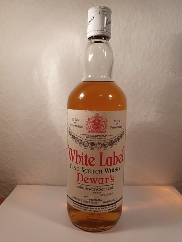 Dewar white label fine - white, label,