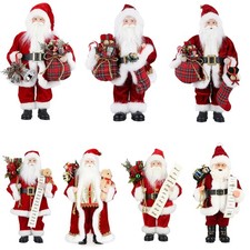 Uten Weihnachtsmann 11/12/18/24/Zoll tehend Santa Claus Figuren Weihnachten Deko