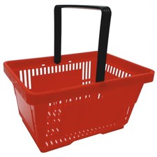 VK011= 20 rote Einkaufskörbe