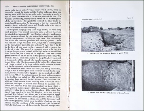 Excavations tell amarna - excavations, el-amarna