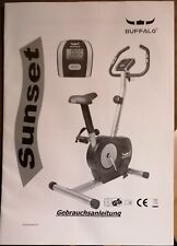Buffalo Sunset Heimtrainer (Fitness, Schwarz, Fahrrad)