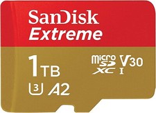 SanDisk Extreme microSDXC 1TB UHS-I Speicherkarte 4K UHD + Adapter