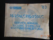 Wartungsanleitung Yamaha RD250