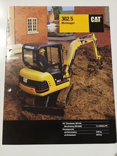 Caterpillar CAT 302.5 Minibagger Prospekt 2001