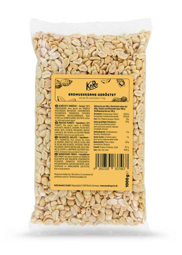 Koro geröstete erdnusskerne - koro, |