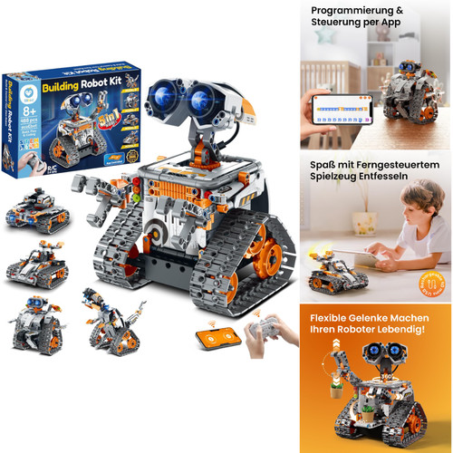 Roboter baukasten 5in1 - roboter,