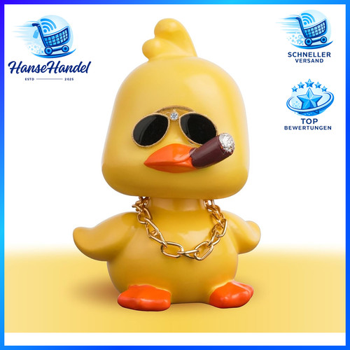 Wackelfigur auto deko - deko, gelbe