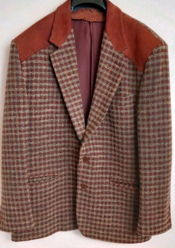Vintage sakko jacke herren rot - jacke,