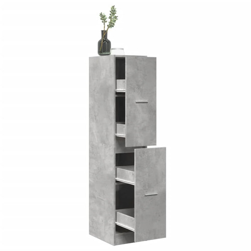 Apothekerschrank betongrau - apothekerschrank,