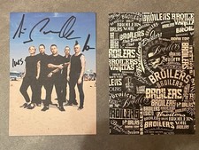 BROILERS Autogramm Autogrammkarte Karte Wacken Punk Die Toten Hosen Rammstein 