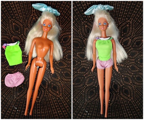 Vintage barbie puppe mattel - -,