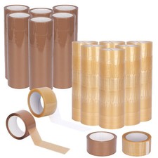 Klebeband transparent  braun