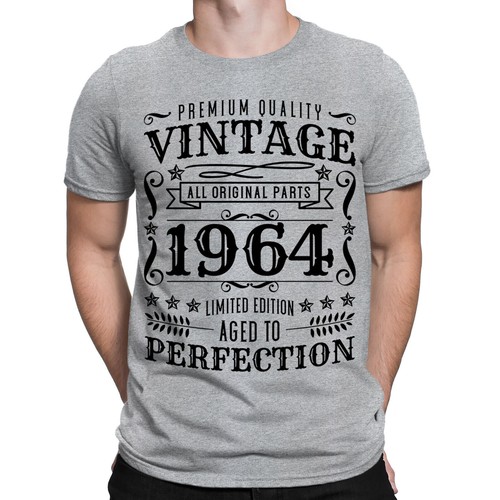 Vintage 1964 aged - vintage,