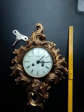 Alte Messing Mauthe Uhr