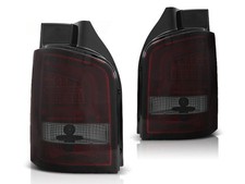 LED Lightbar Rückleuchten für VW T5 GP Facelift Bj. 09-15 Rot/Smoke (Heckklappe)