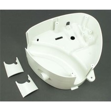 Simson Luftfilterkasten Herz Herzkasten weiß grau hell S50 S51 S70 ink. Kappe