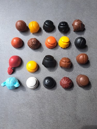 Playmobil zubehör 20x haare - |,