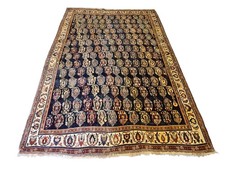 Antiker Handgeknüpfter Perser Teppich aus Isfahan – Sammlerstück 228x149cm
