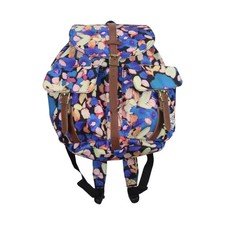 Herschel Rucksack blau geblümt 13 l x klein Logo Dawson Backpack Sporttasche neu mit Etikett