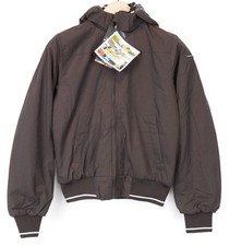 TUCANO URBANO WSP Damen Jacke IT42 braun Kapuze wasserdicht Motorrad Zip *