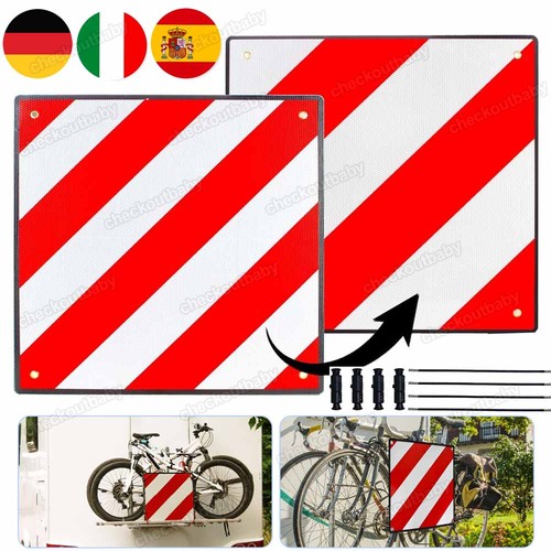 Warntafel für hinten - in, 1