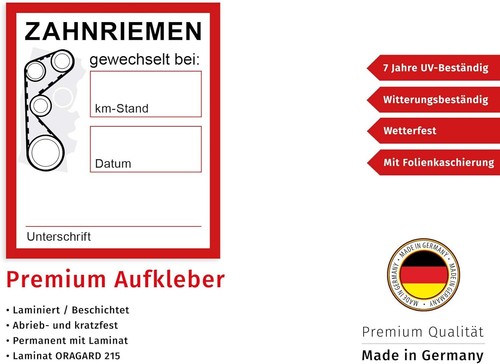 Premium aufkleber kfz - premium, service
