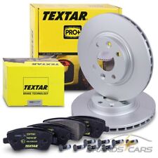 TEXTAR BREMSSCHEIBEN Ø258 +BREMBELÄGE VORNE FÜR RENAULT CLIO 4 +GRANDTOUR KASTEN