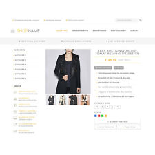 EBAYVORLAGE Auktionsvorlage Gala RESPONSIVE Mobil Design HTML Template