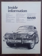 Saab V4, inside, Werbung advert pubblicità, 1968