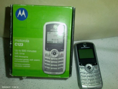Motorola 123 handy mit - handy, ovp