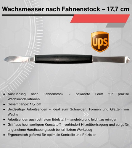 Wachsmesser nach fahnenstock - nach,
