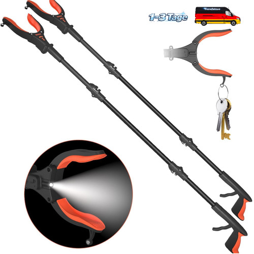 Faltbarer greifer mit licht - faltbarer,