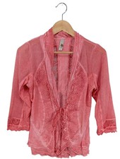 TREDY Cardigan Damen Jacke Gr. DE 38 rot Casual-Look