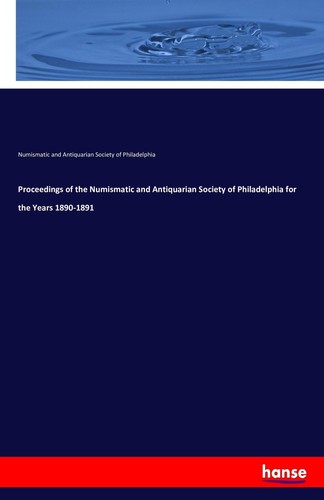 Proceedings the numismatic - of,