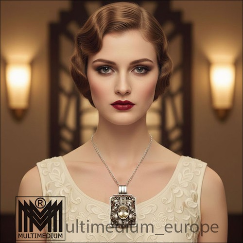 Großer antiker art deco - art,